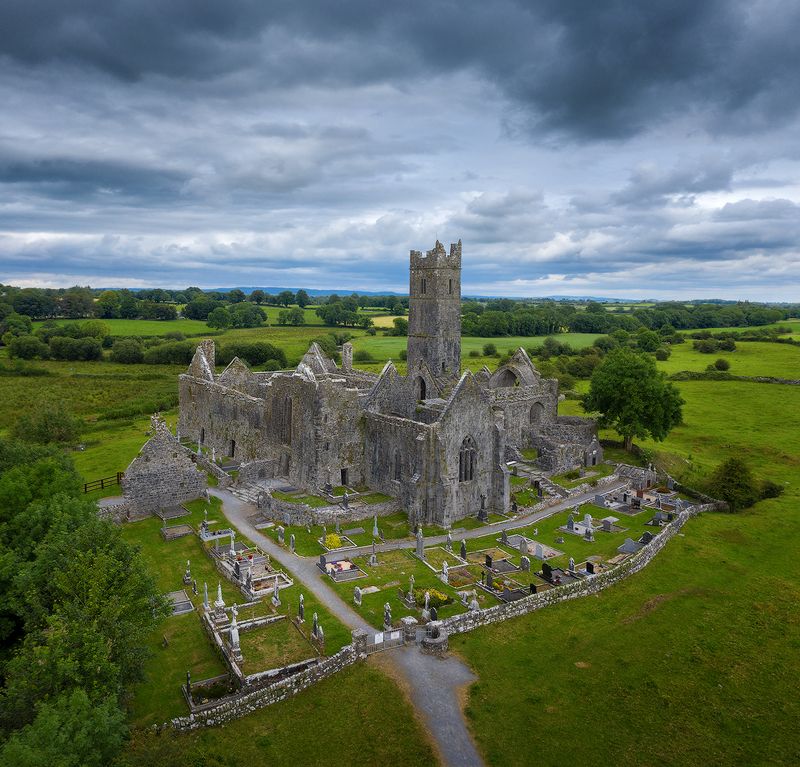 Ireland. Quin Abbey