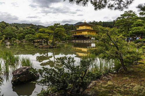 Золотой павильон. Япония.