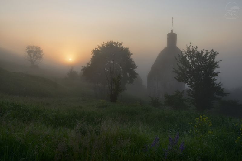 В тумане утреннем на Мече