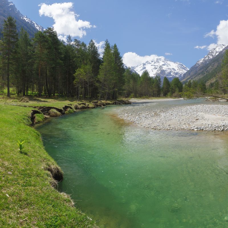 Зеленые реки Кавказа