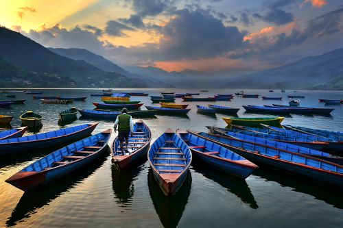Fewa lake (Nepal)