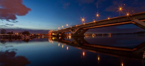 Автомобильный мост по трассе Дмитровского шоссе через канал им. Москвы