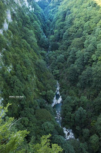 Okatse Canyon & Kinchkha waterfall