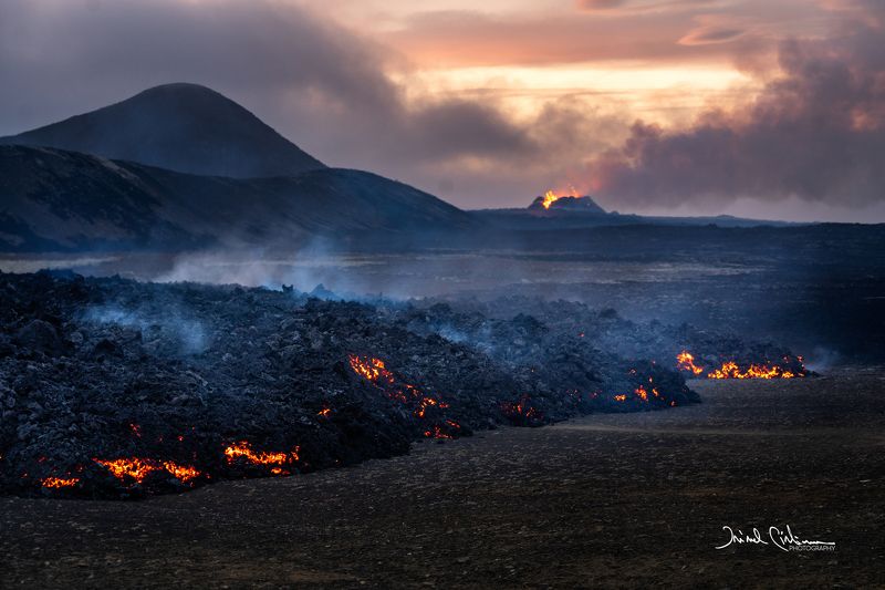 Litli Hrutur Vulcono in Iceland