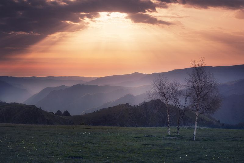 Рассвет в Кабардино-Балкарии