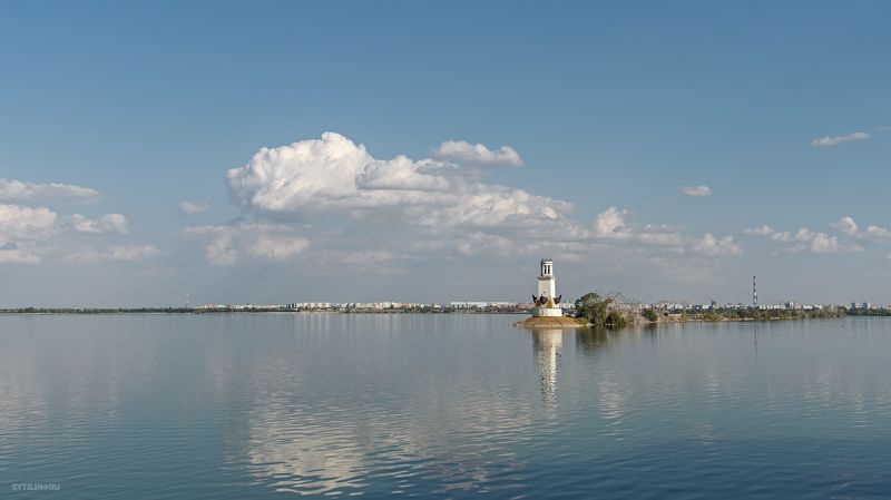Волгодонский маяк. Цимлянское водохранилище.