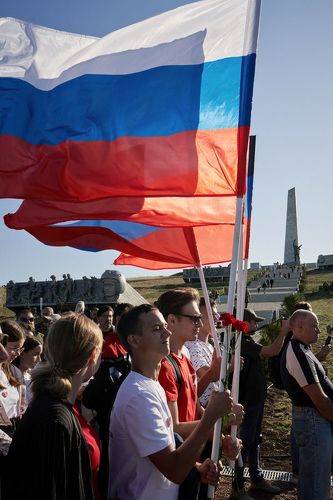 День освобождения Донбасса на Сару-Могиле