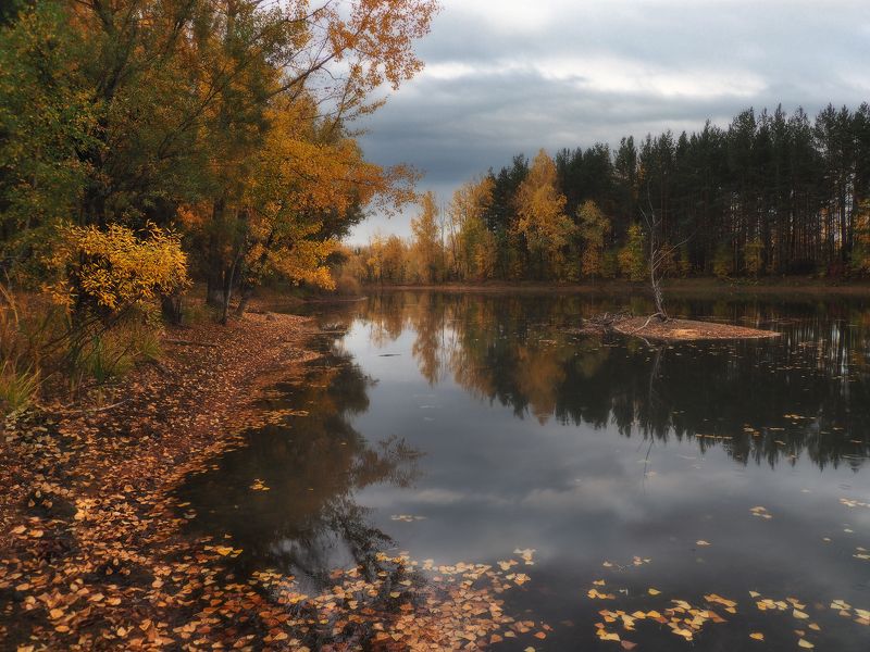 Осень на Байдаевских прудах