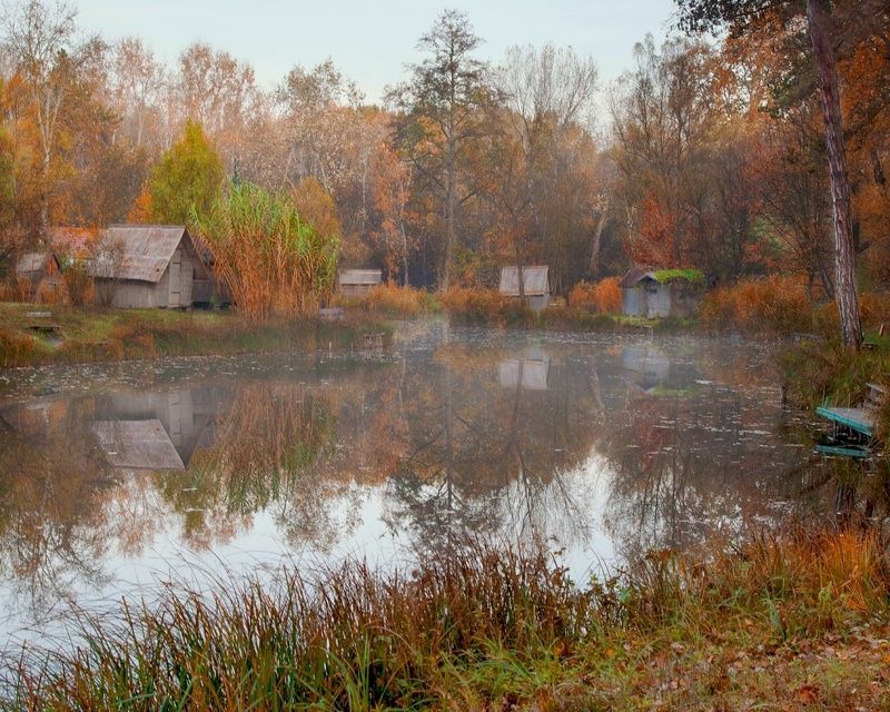 Осень в рыбоцкой деревне