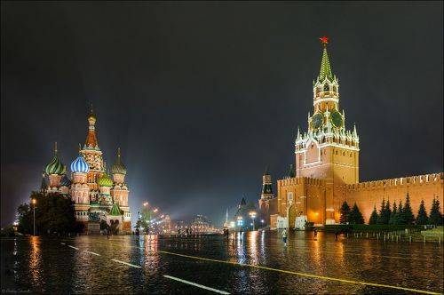 В Москве дождь
