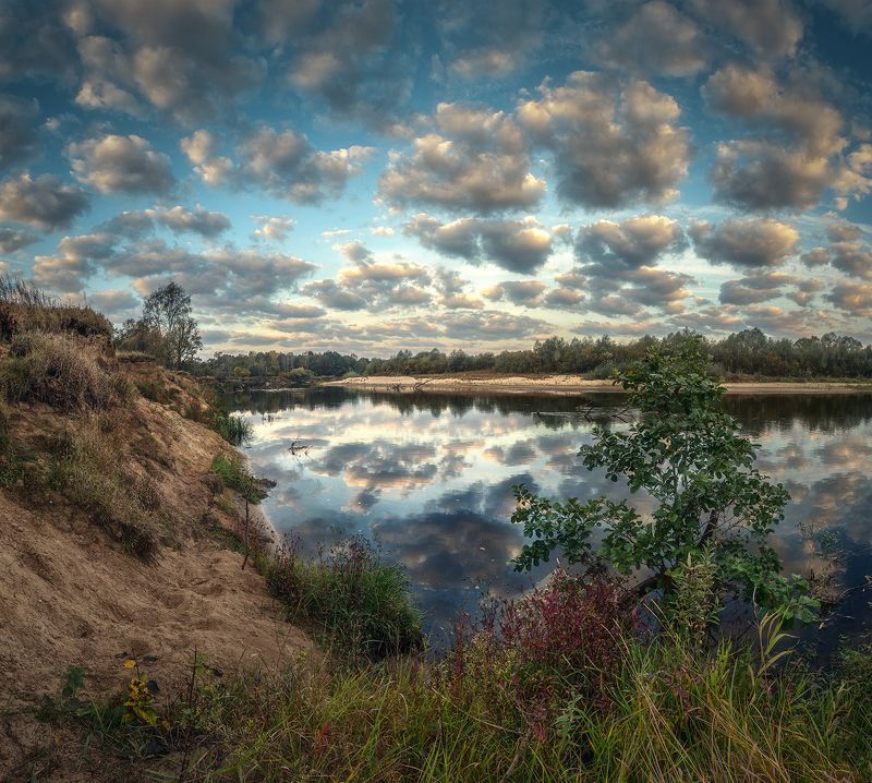 Река Клязьма песчаные берега