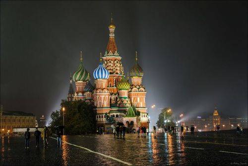 В Москве дождь