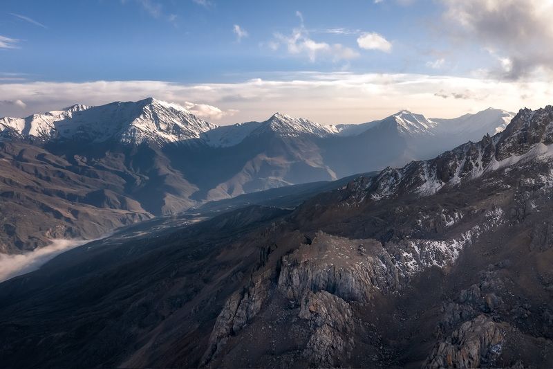 Гора Шалбуздаг. Выше облаков. 4142м…  Mount Shalbuzdag. Higher than clouds. 4142m...