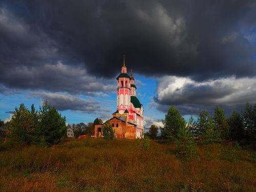 Церковь Всемилостивого Спаса, село Вяз, храм, с. Вяз - 2ГИС