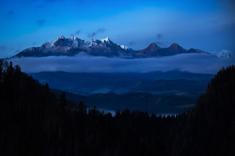 View of the Tatra Mountains