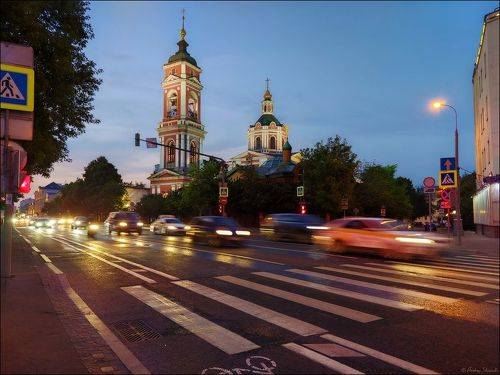 На улицах Москвы