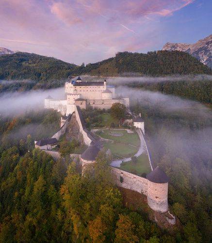 Austria. Hohenwerfen Castle