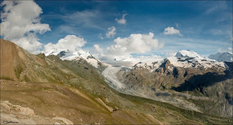 Альпы, Швейцария, Ледник Langflue Gletscherphoto preview