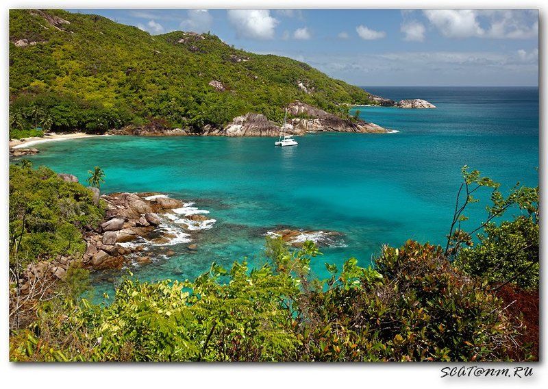 anse major, seychelles, mahe, острова, пляж, катамаран Anse Major **photo preview