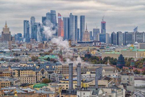 Москва, вид на Сити
