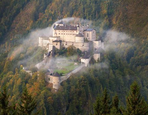 Austria. Hohenwerfen Castle