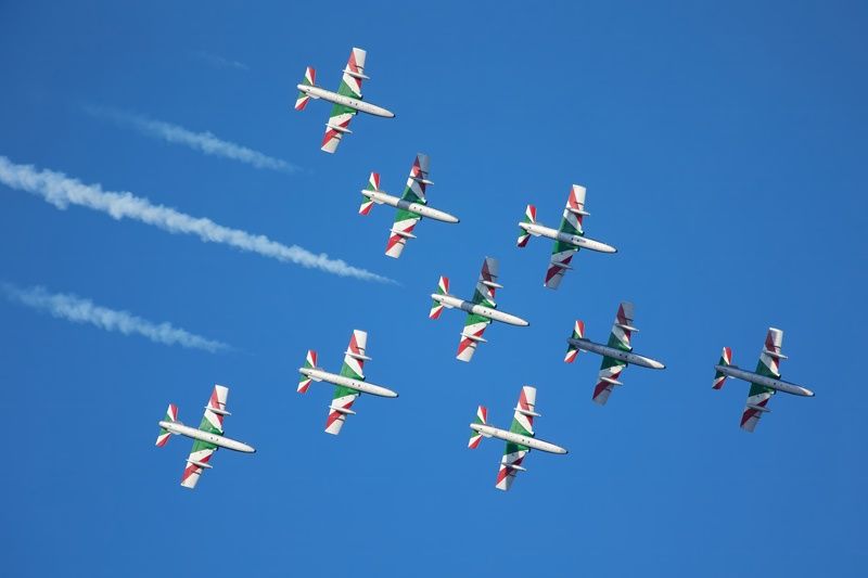 Frecce Tricolori — пилотажная группа итальянских ВВС