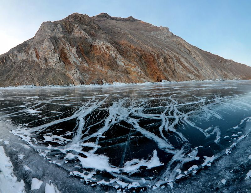 Волосяной лед Байкала