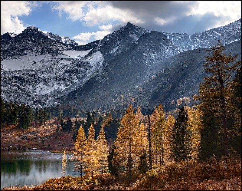 алтай, горы, крепкое озеро, осень, ярославский виталий Осень у Озераphoto preview