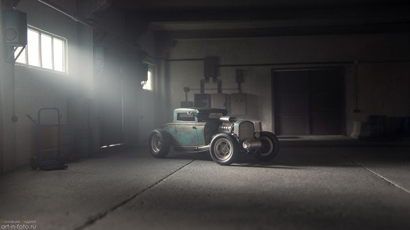 30s Ford coupe hot rod