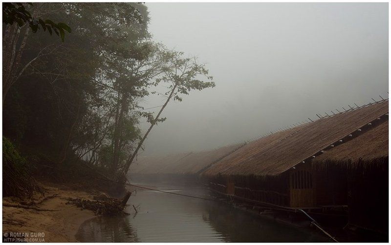тайланд, река, квай, туман Утро. Туман. Деревня Монов (Тайланд)photo preview