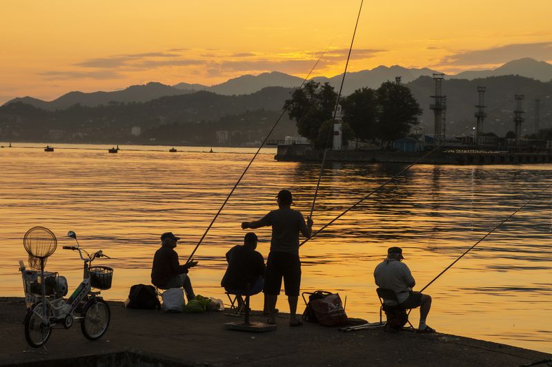 Fishing in Batumi