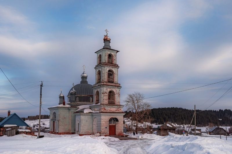 Церковь Александра Невского в селе Бым