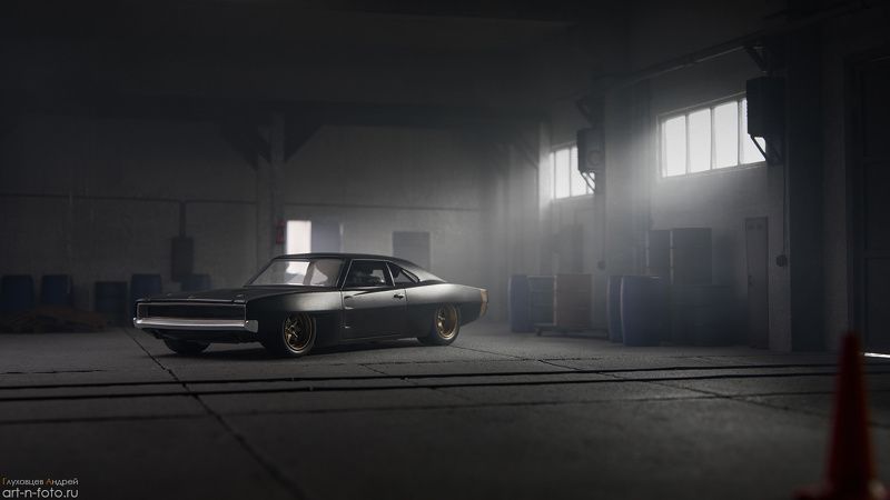 1968 Dodge Charger Wide Body