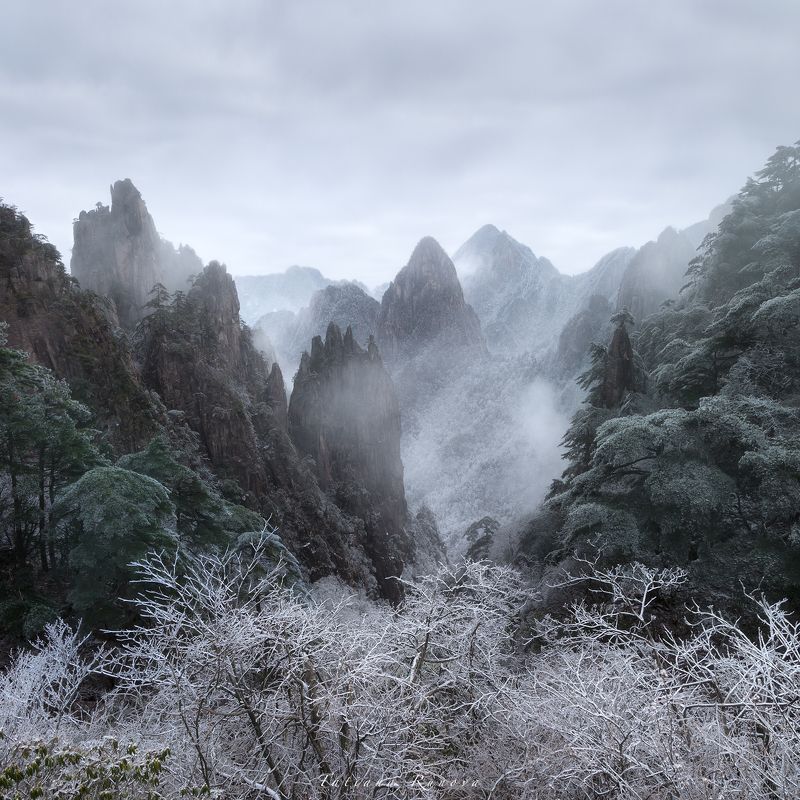 Волшебные горы Хуаншань