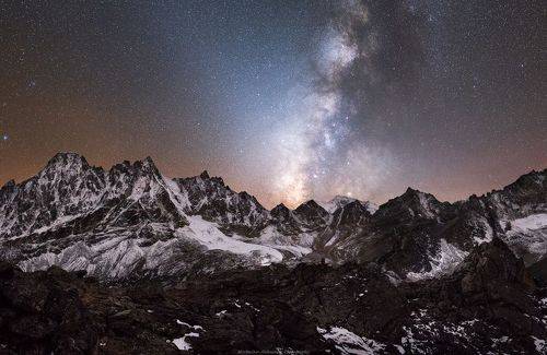 Звездное небо Непала.