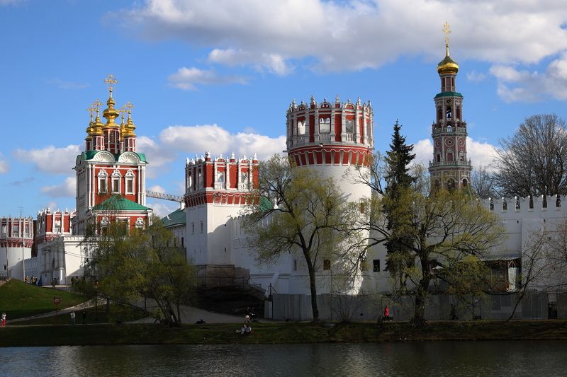  Новодевичий монастырь. Москва.