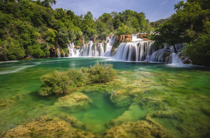 Skradinski Buk waterfall / Croatia
