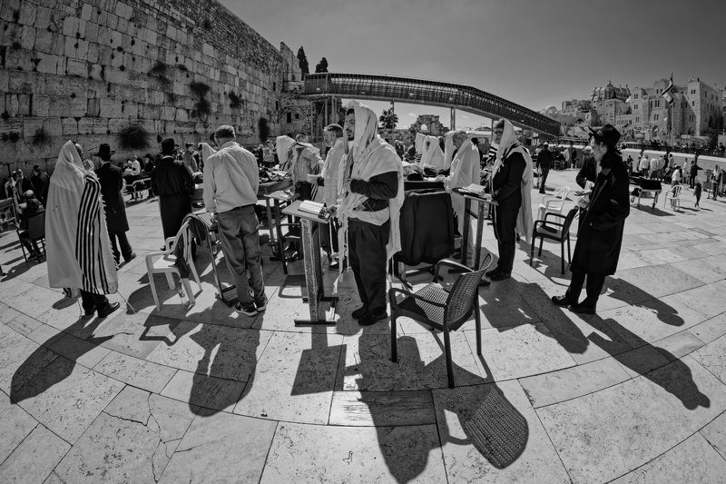 Prayer at the Western Wall, Jerusalem (2019)