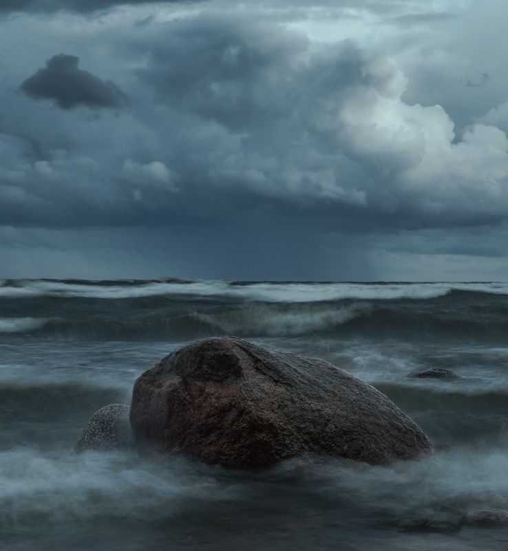 Буря в финском заливе