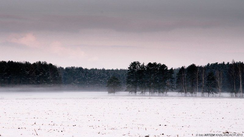 Первый снег и последний туманphoto preview