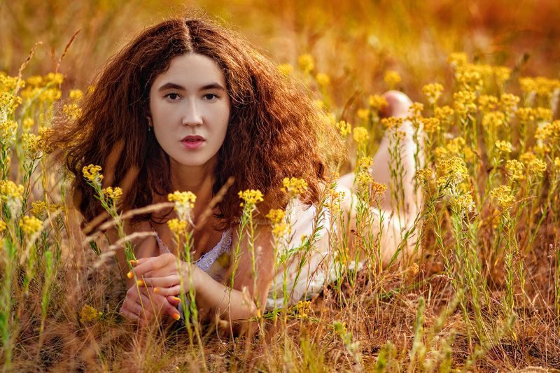 Girl in the Meadow