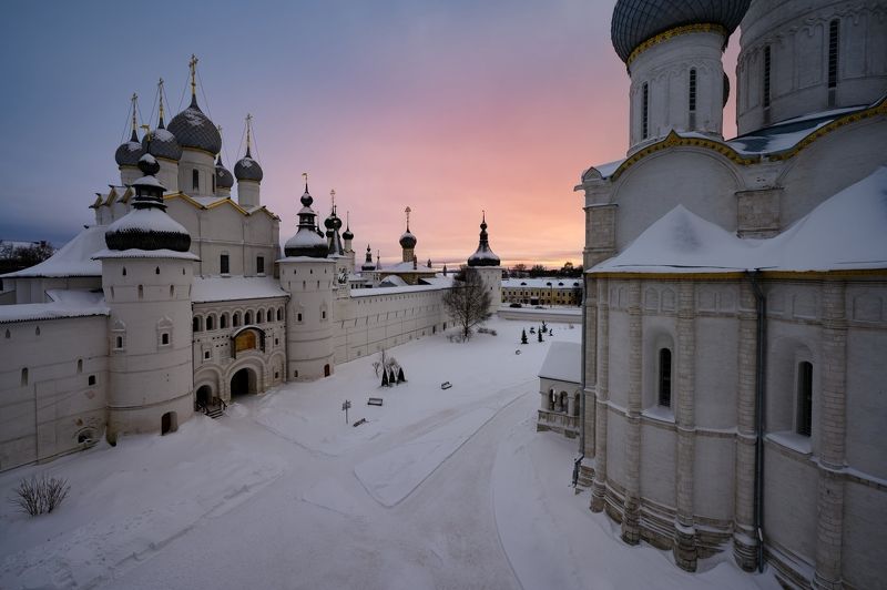 Кремль в зимний вечер