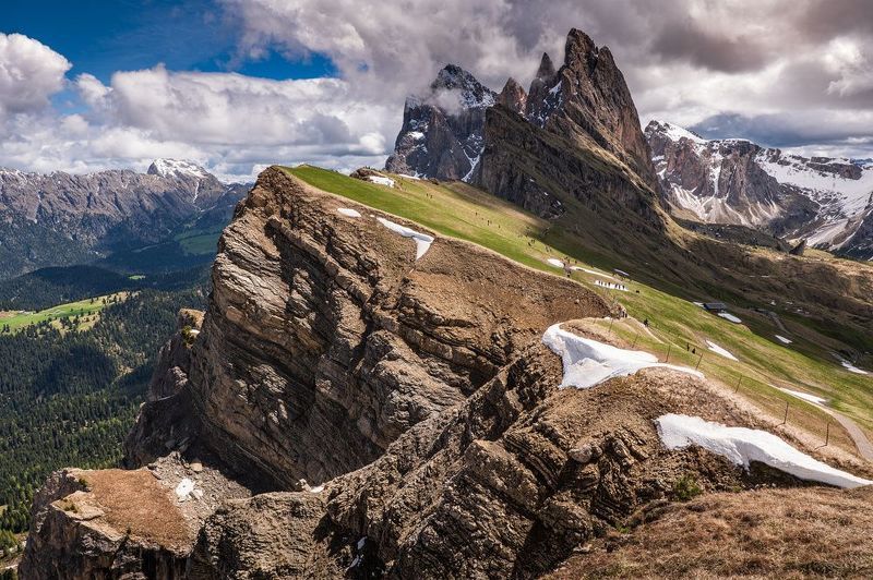 Dolomites. Seceda