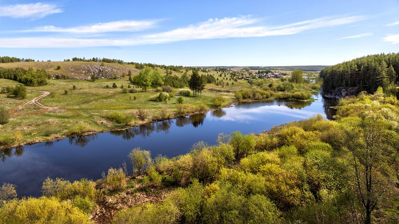 На реке Реж