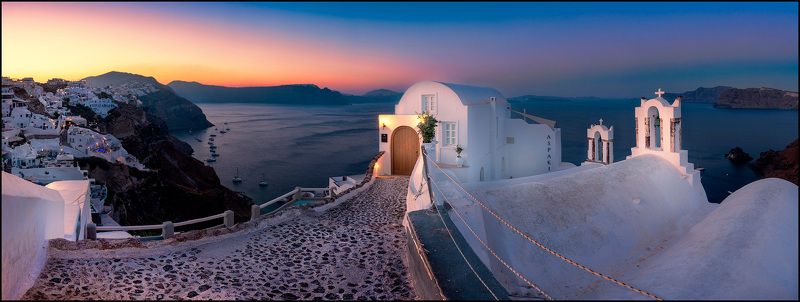 Sunrise in Santorini