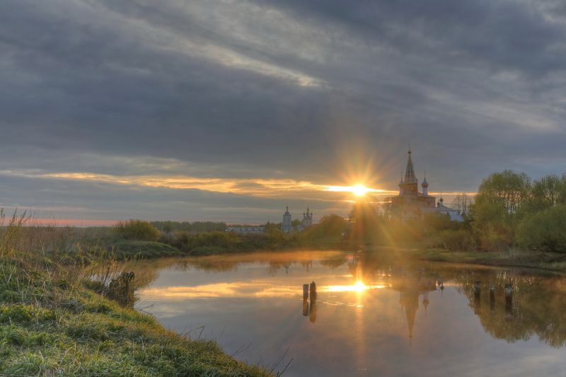 рассвет в Дунилово