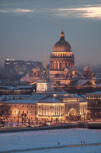 Вечерний Петербург. Сердце города