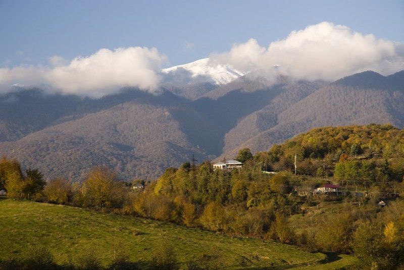 абхазия, страна души Зима в Абхазии.photo preview