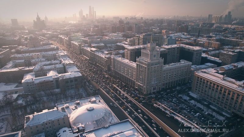 Над замерзшей Москвой №2photo preview