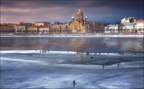 Зима в Санкт-Петербурге...